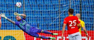 Stanislav Dostál je momentálně nejlepším brankářem 2. ligy, Chance Národní Liga 2024/25 Stanislav Dostál je momentálně nejlepším brankářem 2. ligy, Chance Národní Liga 2024/25