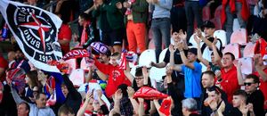 Fanoušci Zbrojovky, Brno vs. Prostějov, 23. kolo CHNL 2024–25