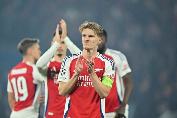 Kapitán Arsenalu Martin Ødegaard po vypadnutí v semifinále Ligy mistrů