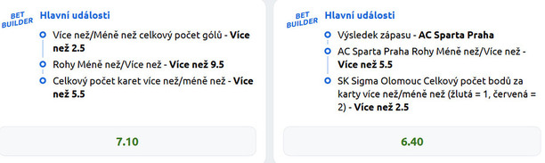 Vsaďte si u Betana Bet Builder tiket na finále MOL Cupu