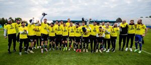 Fotbalisté Zlína se radují z postupu do 1. ligy, vítěz Chance Národní Ligy 2024/25 Fotbalisté Zlína se radují z postupu do 1. ligy, vítěz Chance Národní Ligy 2024/25