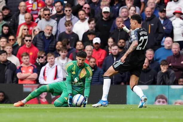 Altay Bayindir, Manchester United - Aston Villa, Premier League 2024/25
