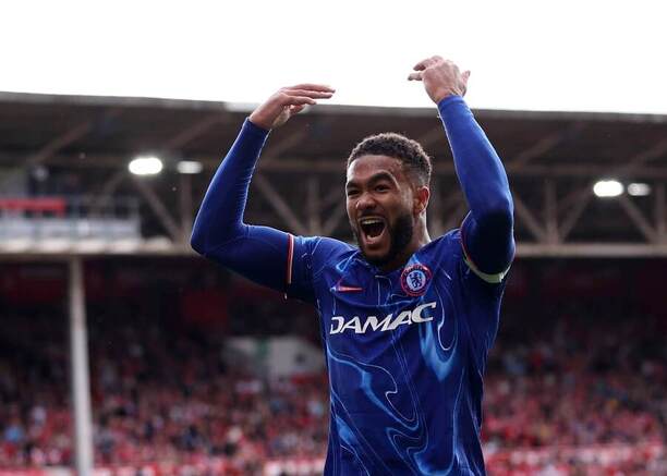 Premier League 2024/25: Reece James v duelu proti Nottinghamu