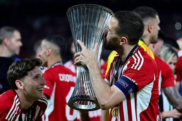 V sezoně 2023-24 Konferenční ligu vyhrál Olympiacos