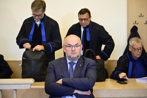 Miroslav Pelta u vrchního soudu v Praze