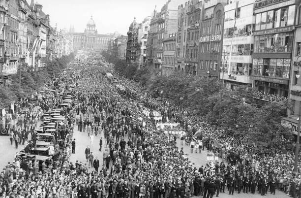 Návrat Čechoslováků z MS 1934