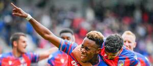 Fotbalisté Plzně slaví výhru nad Jabloncem, 5. kolo nadstavby Chance Ligy 2024–25