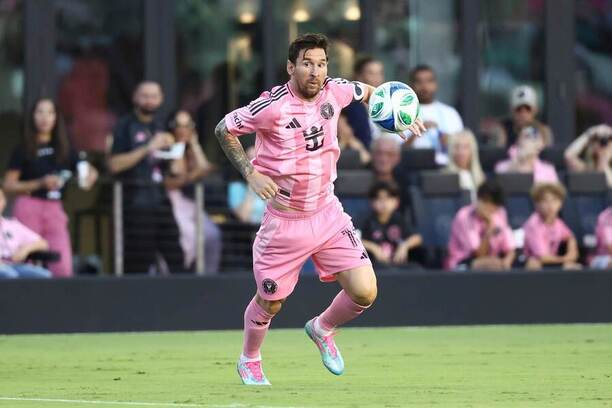 MLS 2025: Lionel Messi v utkání proti celku Columbus Crew