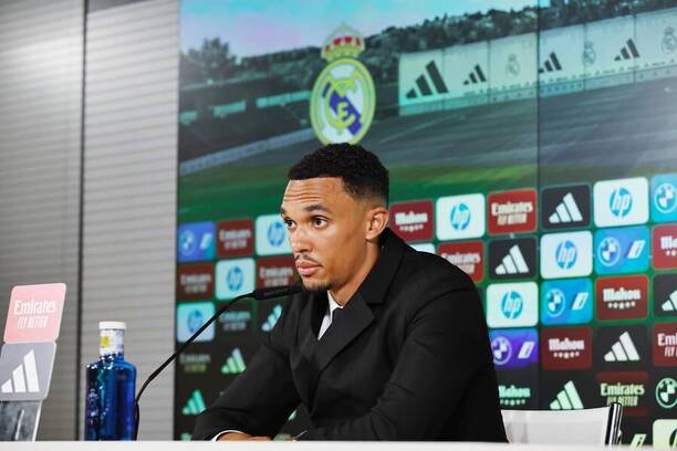 Nová posila Realu Madrid Trent Alexander-Arnold, červen 2025
