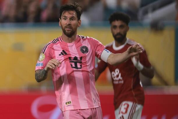 Lionel Messi v dresu Inter Miami