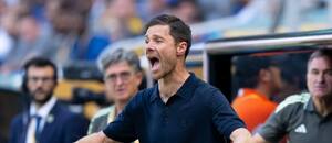 Trenér Realu Madrid Xabi Alonso v průběhu zápasu s Al Hilal, FIFA Club World Cup 2025