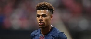 Désiré Doué během výhry PSG nad Interem Miami na MS klubů
