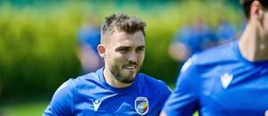 Tomáš Ladra během letní přípravy Viktorie Plzeň, červen 2025
