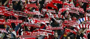 Fanoušci Slavie Praha se dočkají Ligy mistrů Fanoušci Slavie Praha se dočkají Ligy mistrů
