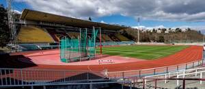 Stadion Juliska je pro fotbalisty Dukly Praha dlouholetým domovem Stadion Juliska je pro fotbalisty Dukly Praha dlouholetým domovem