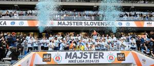 Niké ligu v ročníku 2024/25 vyhrál Slovan Bratislava