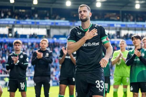Dávid Hancko nosil ve Feyenoordu i kapitánskou pásku