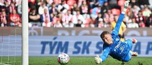 Gólman Slovácka Jiří Borek: Slavia vs. Slovácko 2025