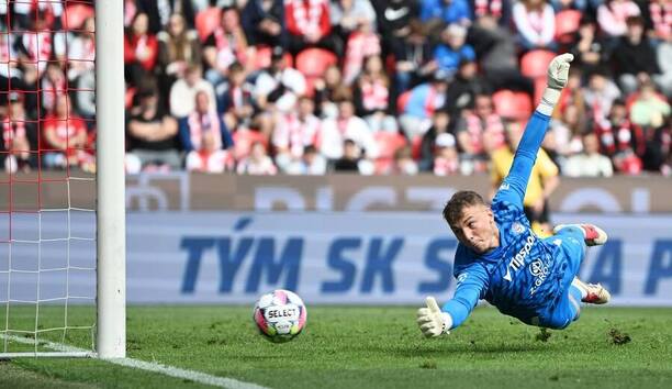Gólman Slovácka Jiří Borek: Slavia vs. Slovácko 2025