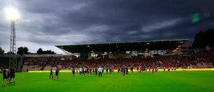 Oba brněnské kluby hrají na stejném stadionu Oba brněnské kluby hrají na stejném stadionu