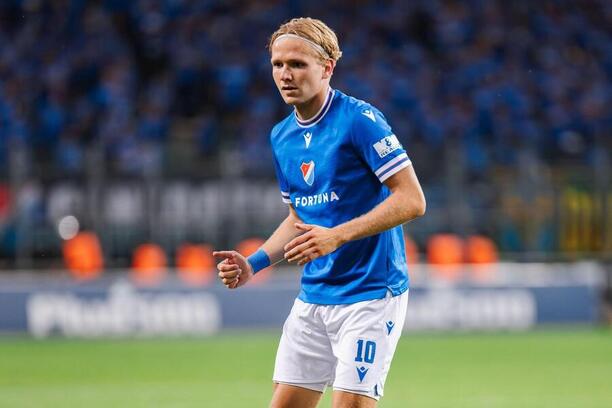 Matěj Šín v odvetě 2. předkola Evropské ligy