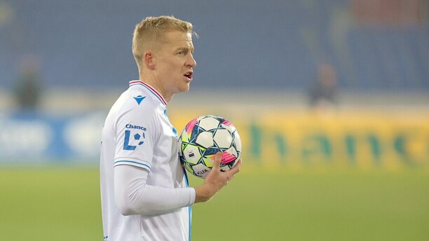 Sledujte dnes hornické derby Baník vs. Karviná, na fotce kapitán ostravského celku Michal Frydrych