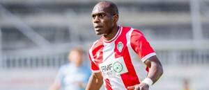Chance Národní Liga: Útočník Augusto Batioja hájící barvy Žižkova