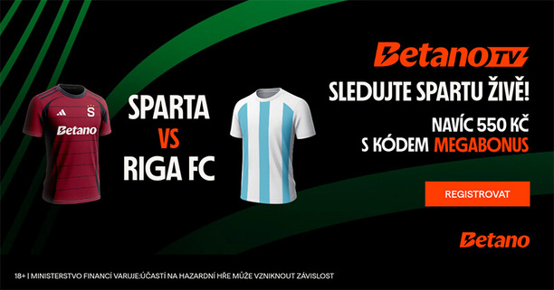 Sledujte Sparta vs. Riga na Betano TV