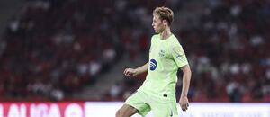 Frenke de Jong během utkání s Mallorcou