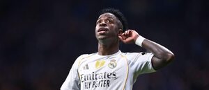 Vinícius Júnior během výhry nad Realem Oviedo Vinícius Júnior během výhry nad Realem Oviedo