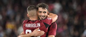 Albion Rrahmani se raduje z branky Albion Rrahmani se raduje z branky