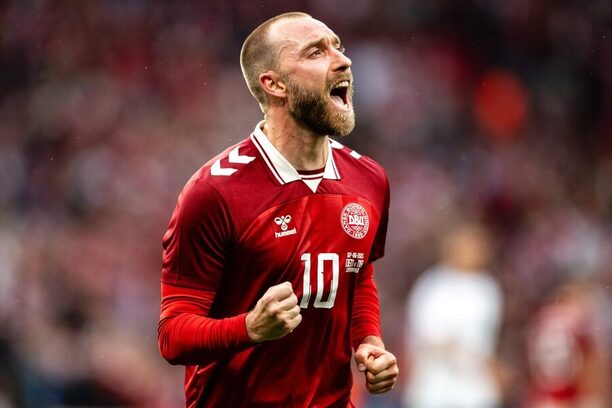 Christian Eriksen v dresu dánské reprezentace