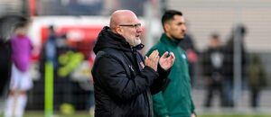 Michal Bílek během zápasu Česka s Gibraltarem