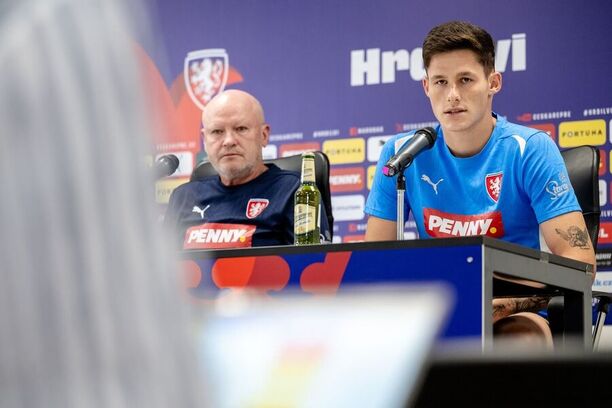 Tisková konference před zápasem Česko - Saúdská Arábie