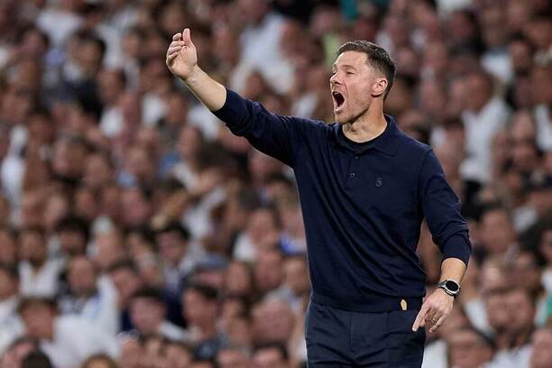 Trenér Realu Madrid Xabi Alonso