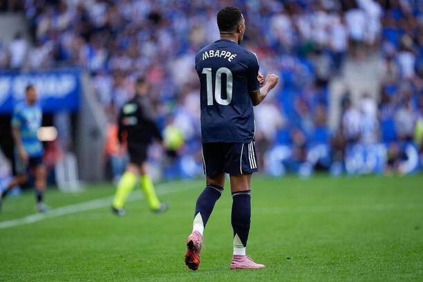 Kylian Mbappé z Realu Madrid