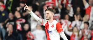 Lukáš Vorlický dvěma góly posunul Slavii do čela ligové tabulky Lukáš Vorlický dvěma góly posunul Slavii do čela ligové tabulky