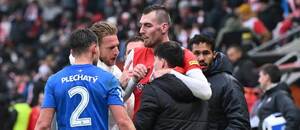 Poslední zápas Slavie s Libercem přinesl i spoustu emocí Poslední zápas Slavie s Libercem přinesl i spoustu emocí