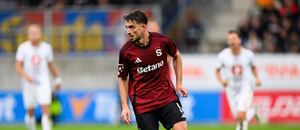 Albion Rrahmani během utkání v Hradci Králové