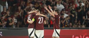 Fotbalisté Sparty po výhře nad Viktorií Plzeň Fotbalisté Sparty po výhře nad Viktorií Plzeň
