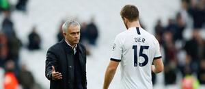 Eric Dier a José Mourinho toho spolu zažili hodně na hřišti i mimo něj