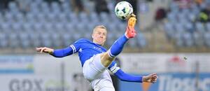 Michal Frydrych, obránce ve službách Baníku Ostrava, během 3. kola MOL Cupu Michal Frydrych, obránce ve službách Baníku Ostrava, během 3. kola MOL Cupu