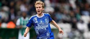 Michal Beran v dresu Sigmy Olomouc proti Bohemians v 10. kole Chance Ligy