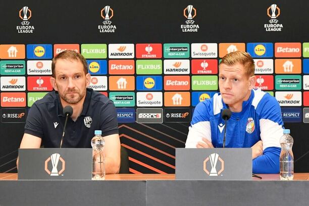 Marek Bakoš a Matěj Vydra z Plzně