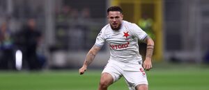 Vasil Kušej během utkání Slavie s Interem na San Siru