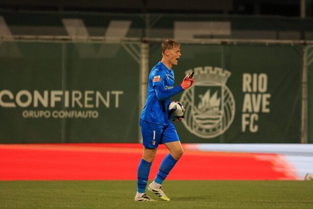 Lukáš Horníček v dresu Bragy na hřišti Rio Ave