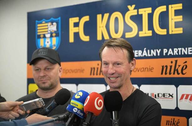 Trenér František Straka v Košicích