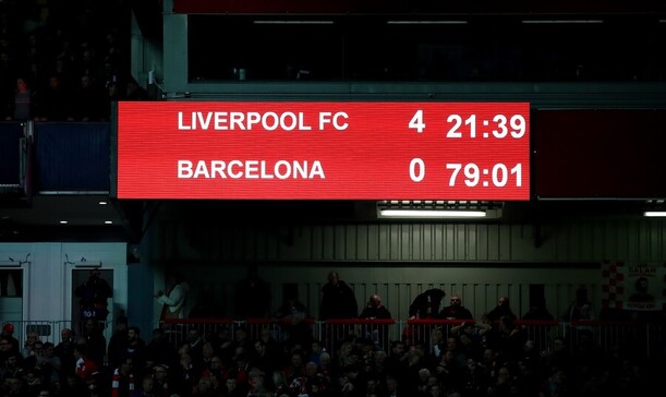 Liverpool porazil doma Barcelonu 4:0 v semifinále Ligy mistrů 2018/19