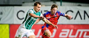 Zleva Jan Vondra z Bohemians a Lukáš Červ z Plzně Zleva Jan Vondra z Bohemians a Lukáš Červ z Plzně