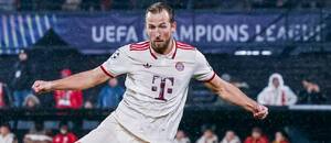 Sledujte Ligu mistrů UEFA, na fotce Harry Kane z Bayernu